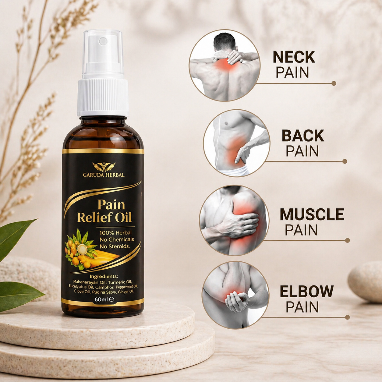 PURATHANA KALAM PAIN RELIEF OIL 100 ML