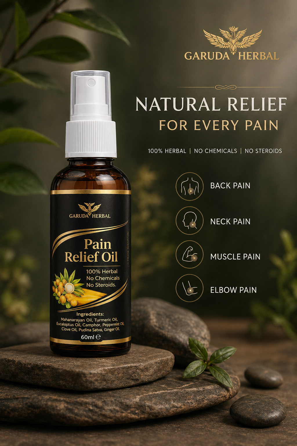 PURATHANA KALAM PAIN RELIEF OIL 100 ML
