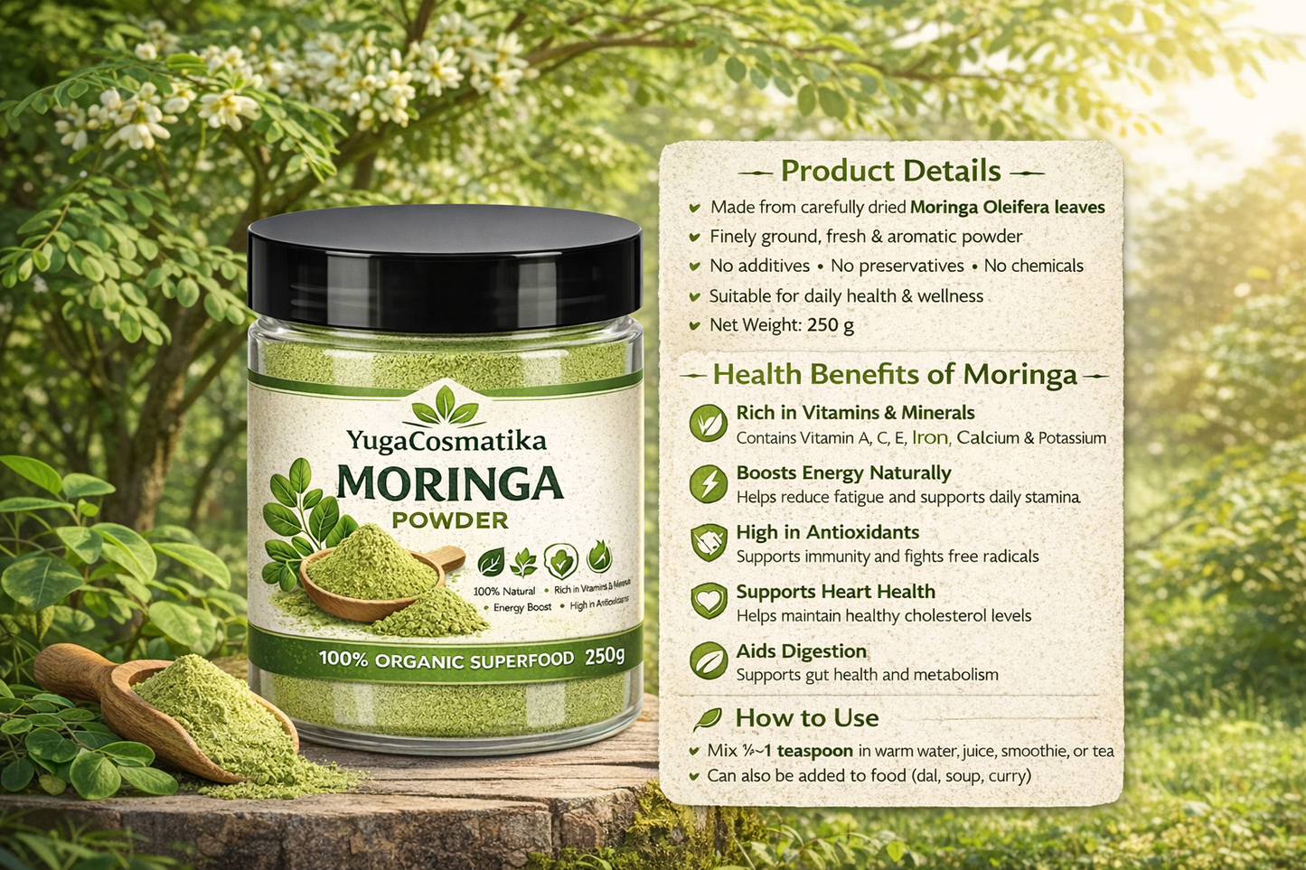PURATHANA KALAM MORINGA POWDER 250 gm