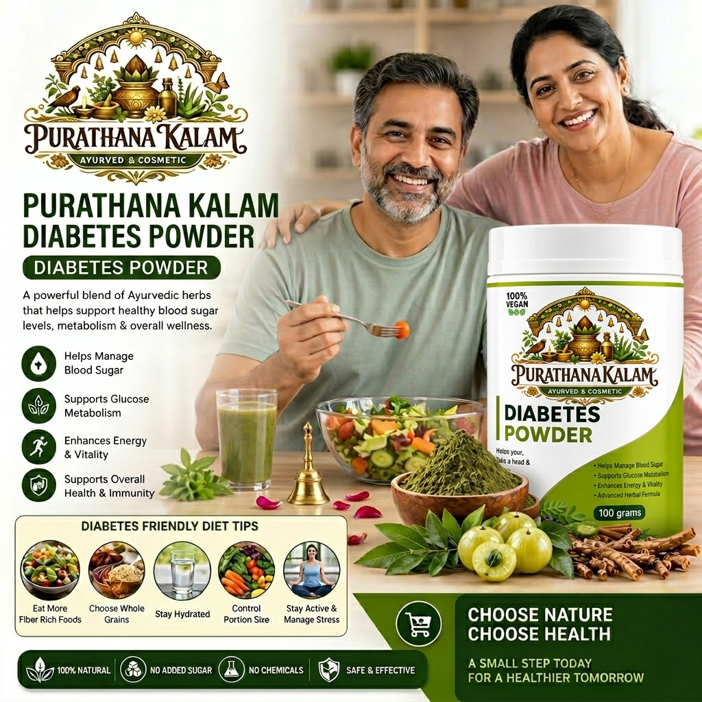 Purathana Kalam 100% Natural Supplement for Managing Blood Sugar