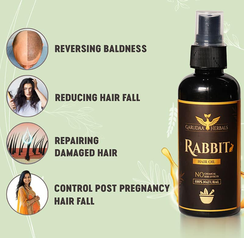 RABBIT HAIR GROWTH HAIR OIL 250 ML