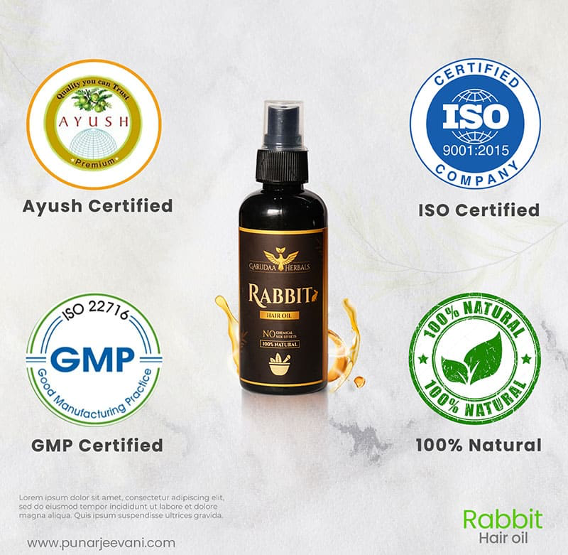 RABBIT HAIR GROWTH HAIR OIL 250 ML