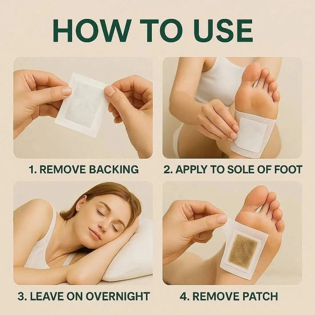 KIYOME KINOKI DETOX FOOT PADS